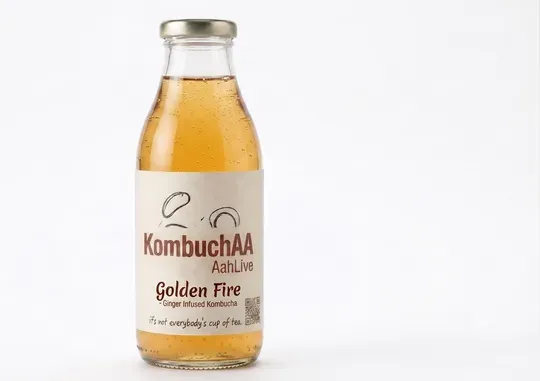 Golden Fire Kombucha